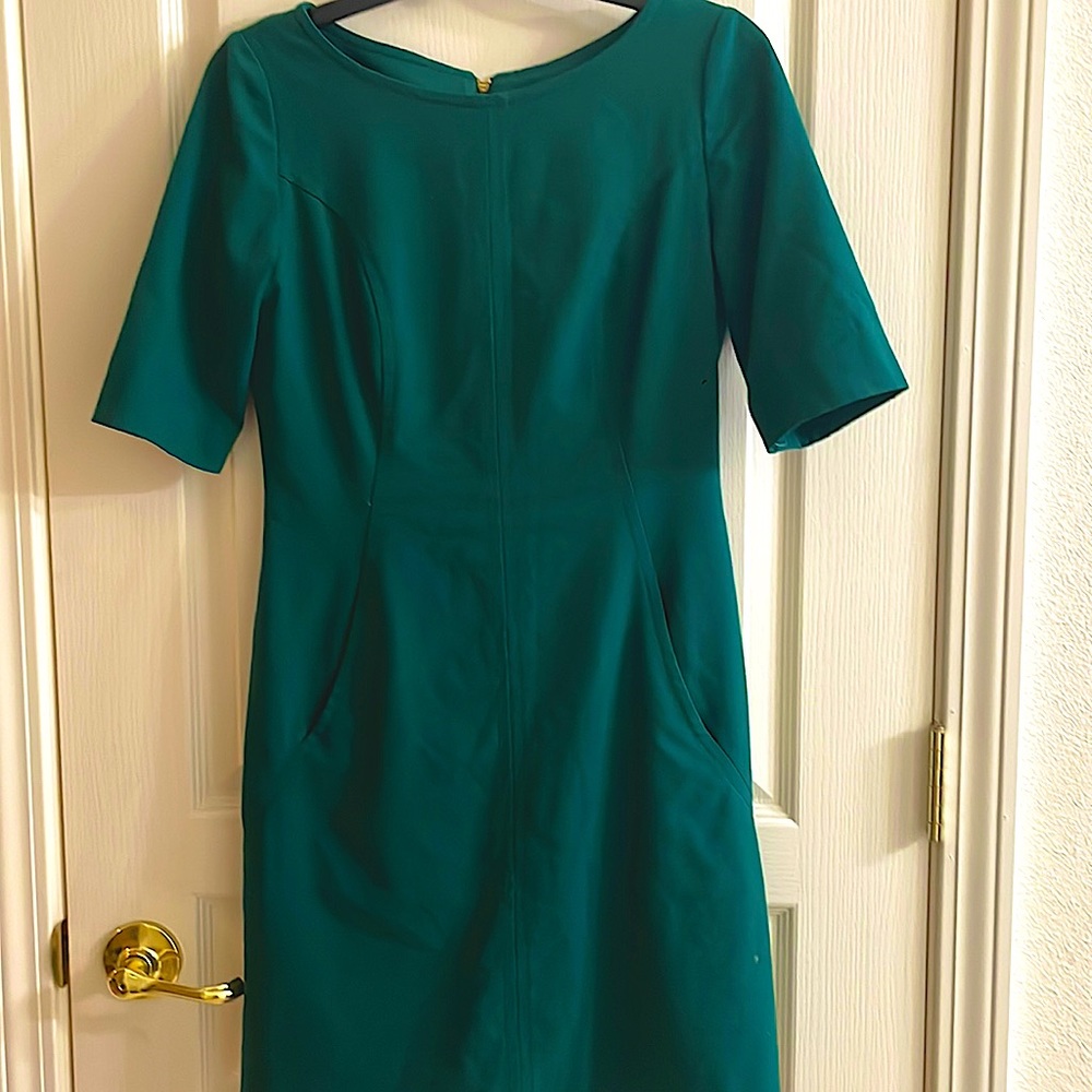 Dark green dress